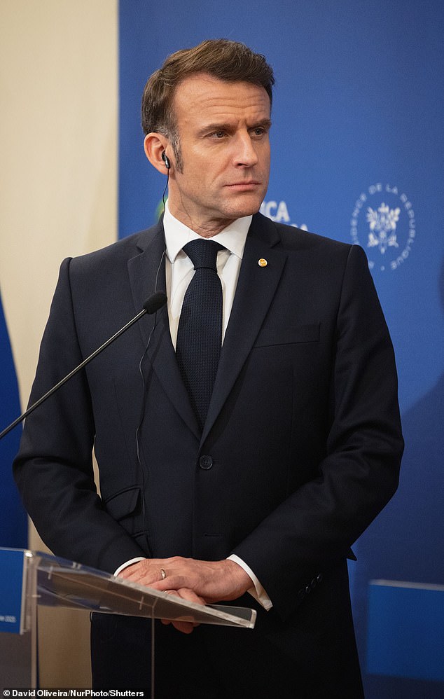 French President Emmanuel Macron was also at yesterday's summit. He is expected to play a key role in the 'coalition of the willing'